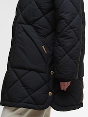Barbour® Black Kailyn Puffer Coat - Image 5 of 8