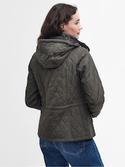Barbour® Green Millfire Quilt Coat - Image 2 of 6