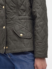 Barbour® Green Millfire Quilt Coat - Image 4 of 6