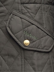 Barbour® Green Millfire Quilt Coat - Image 5 of 6