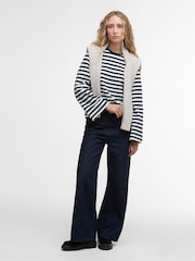 Barbour® Blue Robyn Sweat Jacket - Image 2 of 7