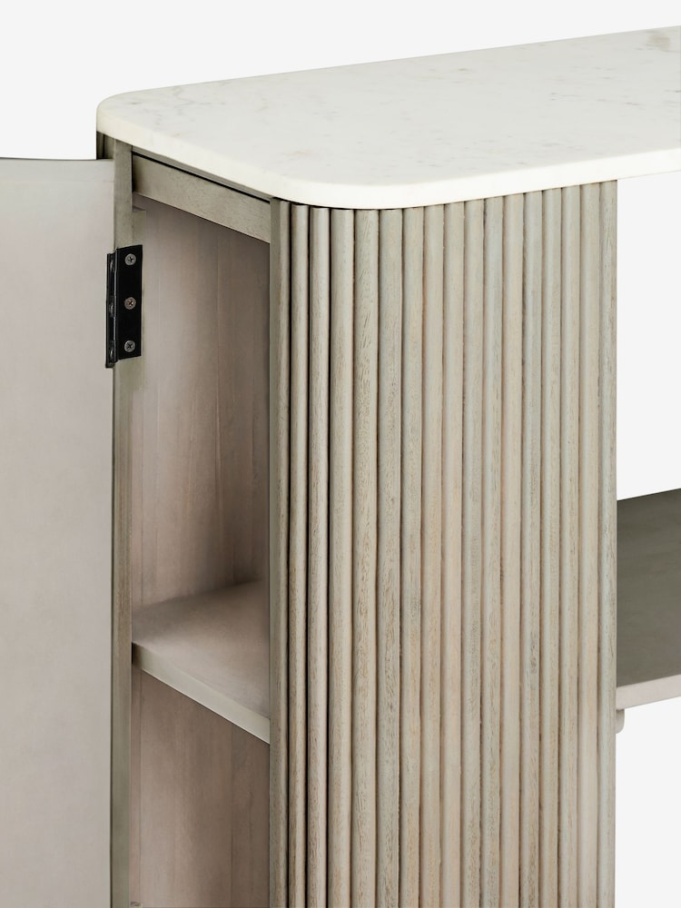 Light Grey Valencia Console Table - Image 10 of 10