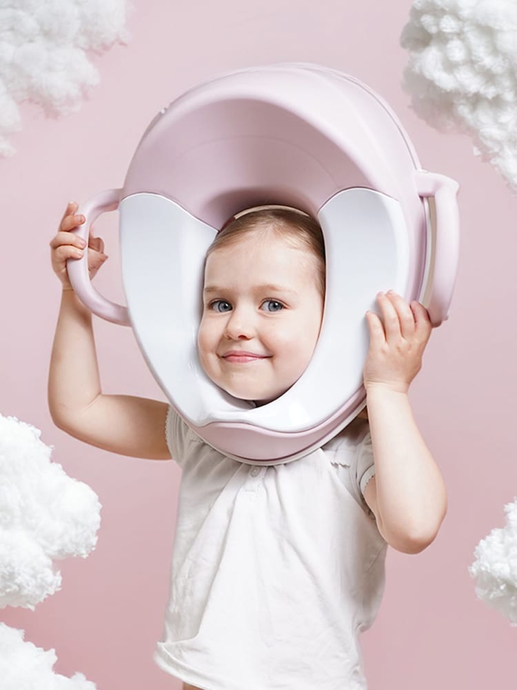 My Carry Potty Soft Pink My Little Trainer Seat - Image 3 of 3 My Carry Potty Soft Pink My Little Trainer Seat - Image 3 of 3