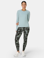Sweaty Betty Blue Full Length Power Workout Leggings - Image 2 of 9