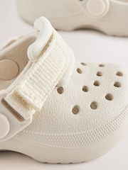 Neutral Touch Fastening Baby Clogs (0-2mths) - Image 5 of 6