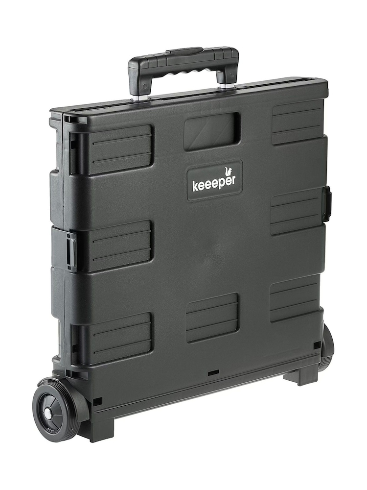 Keeeper Black Olli Shopping Trolley - Image 5 of 5