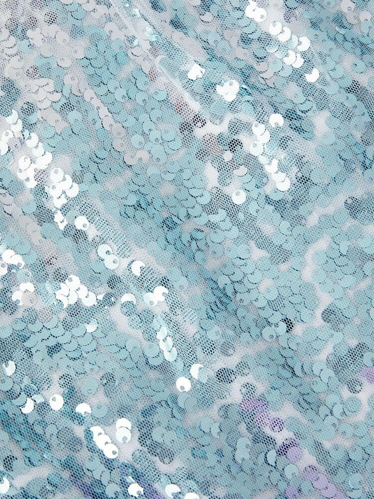 Monsoon Blue Baby Mermaid Ombre Sequin Dress - Image 2 of 3 Monsoon Blue Baby Mermaid Ombre Sequin Dress - Image 2 of 3