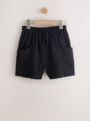 Black/Pink/Green Crinkle Shorts 3 Pack (3-16yrs) - Image 3 of 7