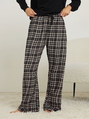 PixieGirl Petite Black Check Pyjamas - Image 2 of 5