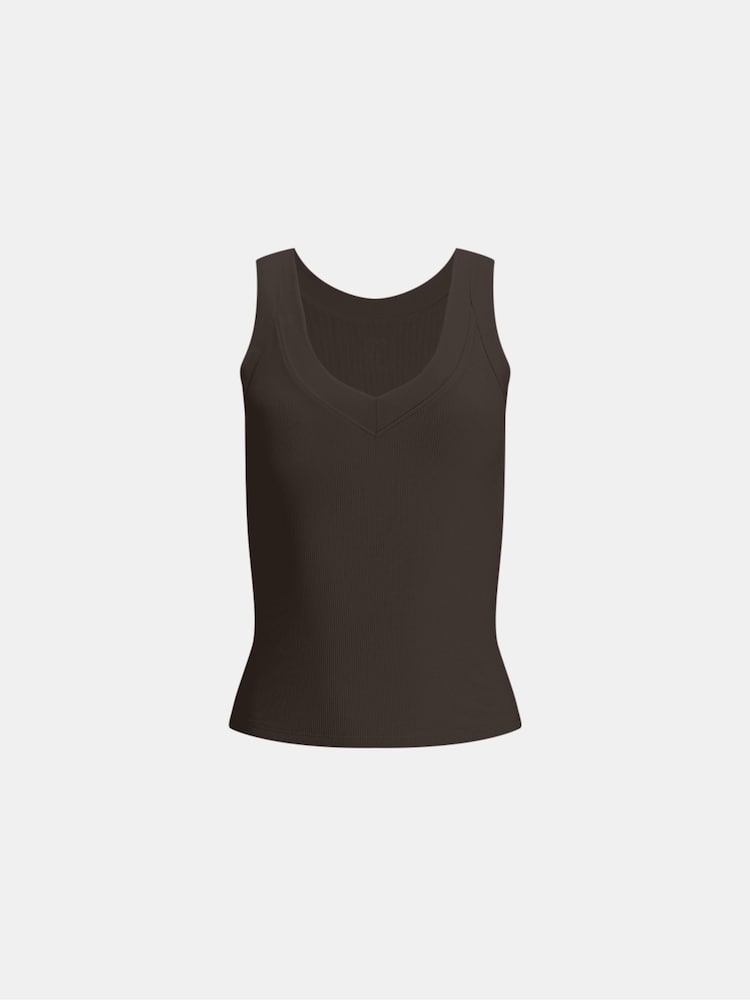 Tala Brown 365 Sculpting Lounge 2 Way Racer Vest - Image 3 of 3 Tala Brown 365 Sculpting Lounge 2 Way Racer Vest - Image 3 of 3