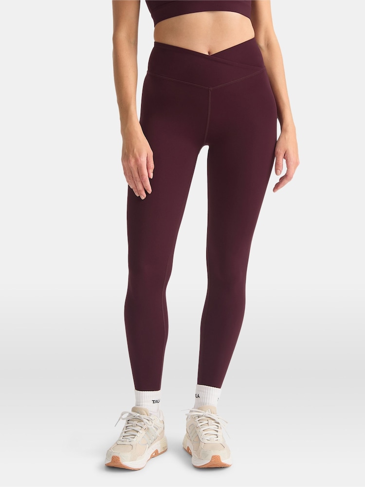 Tala Purple DayFlex Wrap HW Legging Full - Image 1 of 3 Tala Purple DayFlex Wrap HW Legging Full - Image 1 of 3