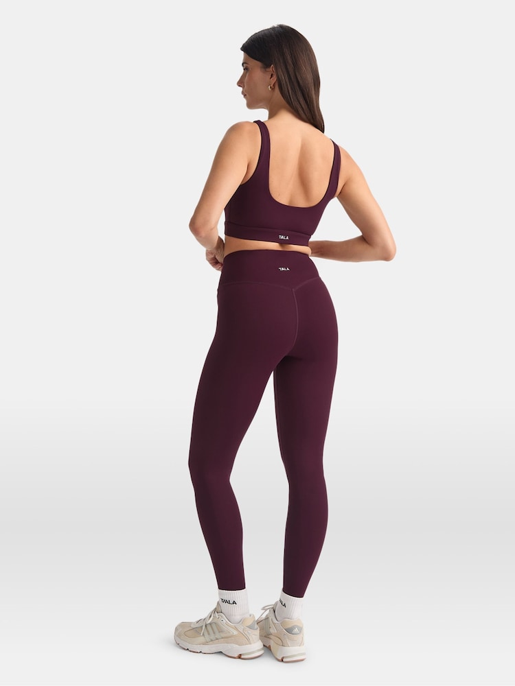 Tala Purple DayFlex Wrap HW Legging Full - Image 2 of 3 Tala Purple DayFlex Wrap HW Legging Full - Image 2 of 3