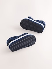 Navy Wide Fit (G) Touch Fastening Trekker Walking Sandals - Image 3 of 5