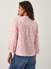 Monsoon Blair Floral Appliqué Blouse - Imagem 2 de 4