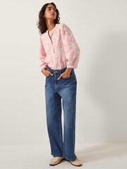 Monsoon Blair Floral Appliqué Blouse - Imagem 4 de 4