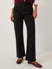 Monsoon Black Sienna Straight Leg Jeans - Image 4 of 5