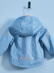 My 1st Years Personalised Spot PU Rain Mac Coat - Image 2 of 6