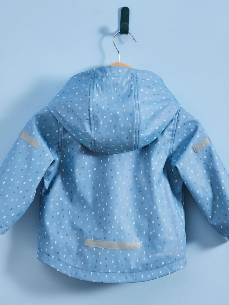 My 1st Years Personalised Spot PU Rain Mac Coat - Image 2 of 6