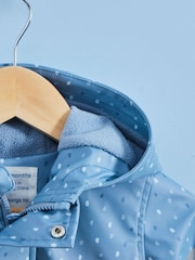 My 1st Years Personalised Spot PU Rain Mac Coat - Image 3 of 6