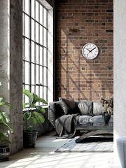 Mondaine White Large 40cm Wall Clock - Image 1 of 3