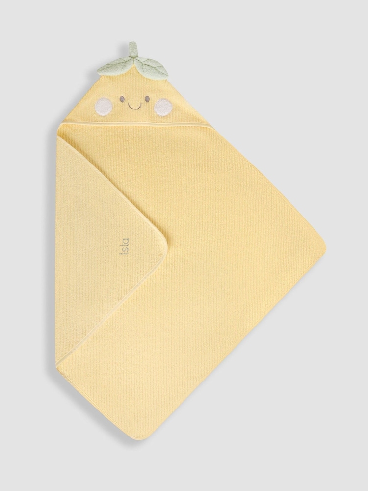 Jojo Maman Bébé Towel Yellow Lemon - Image 1 of 3