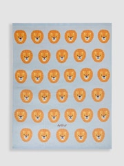 JoJo Maman Bébé Blue Personalised Shawl - Image 1 of 2