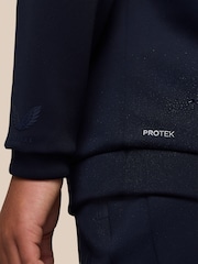 Castore Navy Scuba Hoodie - Image 9 of 11