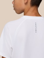 Castore White Short Sleeve T-Shirt - Image 7 of 9