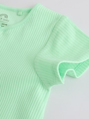 Blue Two Way Zip Baby Rompers 3 Pack (0mths-3yrs) - Image 10 of 12