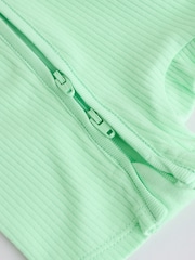 Blue Two Way Zip Baby Rompers 3 Pack (0mths-3yrs) - Image 11 of 12