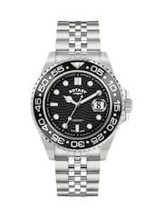 Rotary Silver Tone Tone Apex 100 Stainless Steel Watch Bracelet - Image 1 of 6