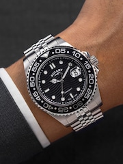 Rotary Silver Tone Tone Apex 100 Stainless Steel Watch Bracelet - Image 3 of 6