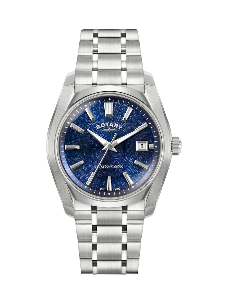 Rotary Silver Lumen Stainless Steel Bracelet Watch - Image 1 of 6