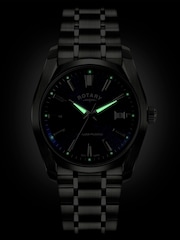 Rotary Silver Lumen Stainless Steel Bracelet Watch - Image 5 of 6