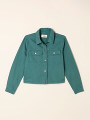 FatFace Thea Teal Blue Colour Jacket - Image 5 of 5