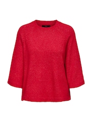 Rot - Only – Pullover mit 3/4-Ärmeln - Bild 7 von 8