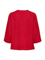 Rot - Only – Pullover mit 3/4-Ärmeln - Bild 8 von 8