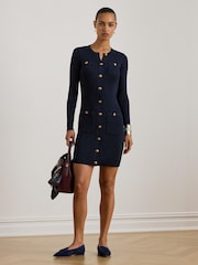 Lauren Ralph Lauren Navy Dress - Image 1 of 6