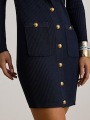Lauren Ralph Lauren Navy Dress - Image 5 of 6