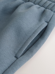 Slate Grey Single Wide Leg Jersey Joggers (3mths-7yrs) - Image 6 of 7