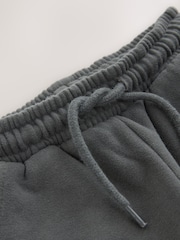 Charcoal Grey Regular Fit Soft Touch Jersey Joggers (3mths-7yrs) - Image 4 of 4