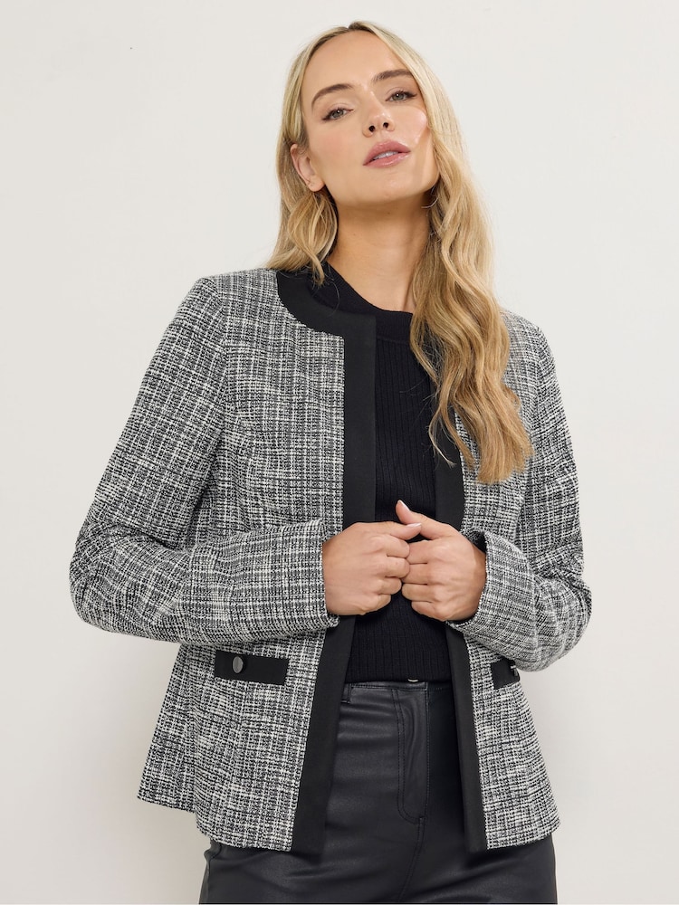 Long Tall Sally Boucle Jacket - Imagem 1 de 5