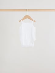 Pink Vest Baby Bodysuits 5 Pack - Image 7 of 12