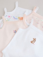 Pink Vest Baby Bodysuits 5 Pack - Image 9 of 12