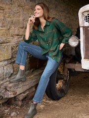 M&Co Green Check Shirt - Image 1 of 6