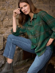 M&Co Green Check Shirt - Image 2 of 6