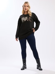 Yours Curve Heart Logo Sweatshirt - Imagem 2 de 5