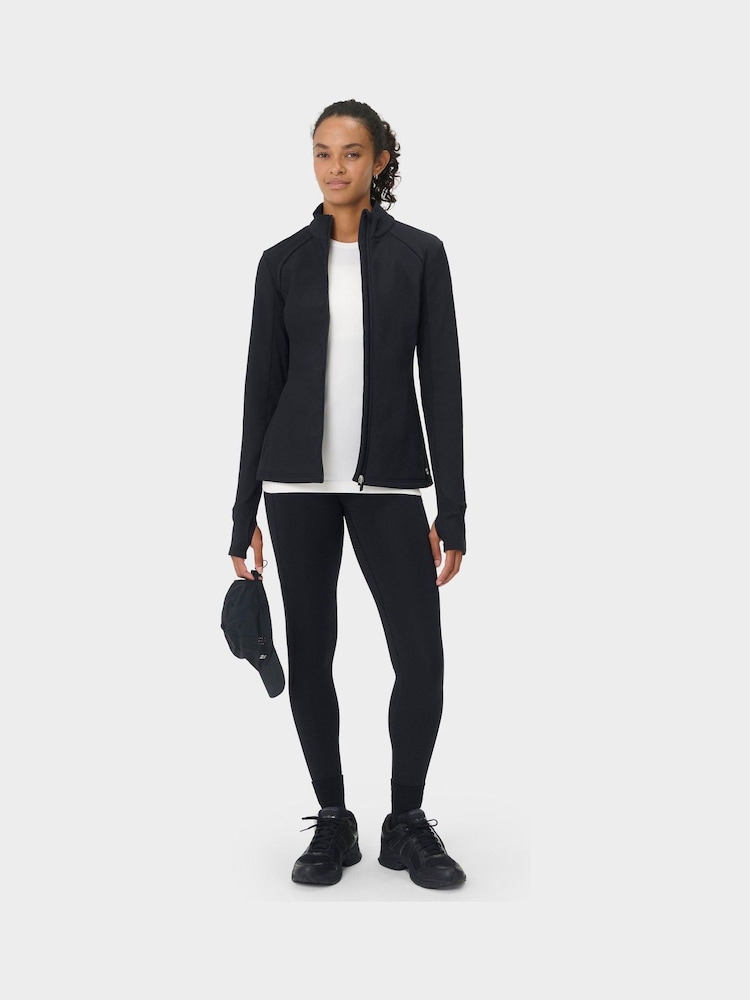 Sweaty Betty Black Winter Power Softshell Jacket - Image 1 of 7 Sweaty Betty Black Winter Power Softshell Jacket - Image 1 of 7