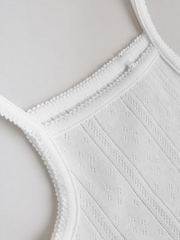 أبيض - حزمة 5 قطع رداء علوي للجسم بتصميم صديري للبيبي - صورة 11 من 13