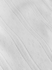 أبيض - حزمة 5 قطع رداء علوي للجسم بتصميم صديري للبيبي - صورة 12 من 13